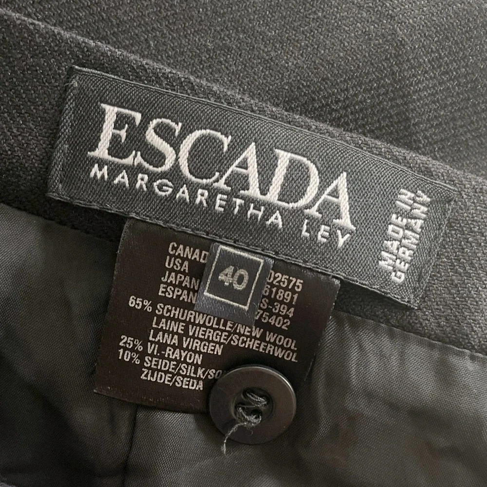 Vintage Escada Wool Skirt